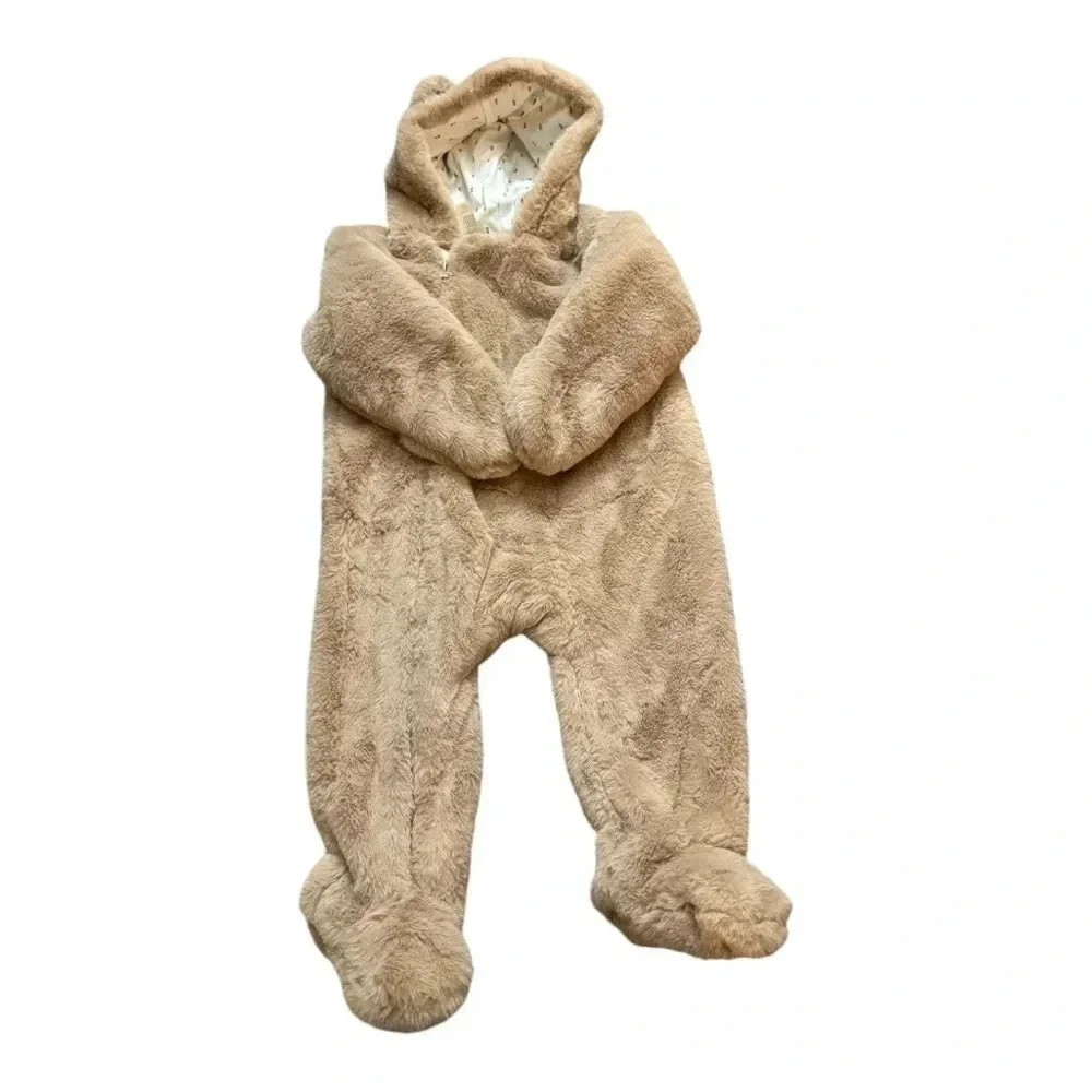 Baby Sherpa Hooded One Piece